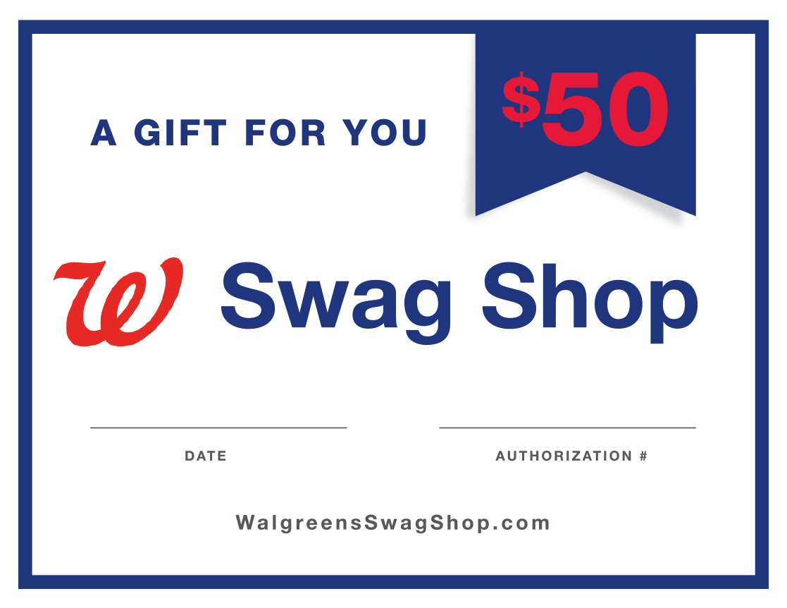 Walgreens Swag Shop Product 6174